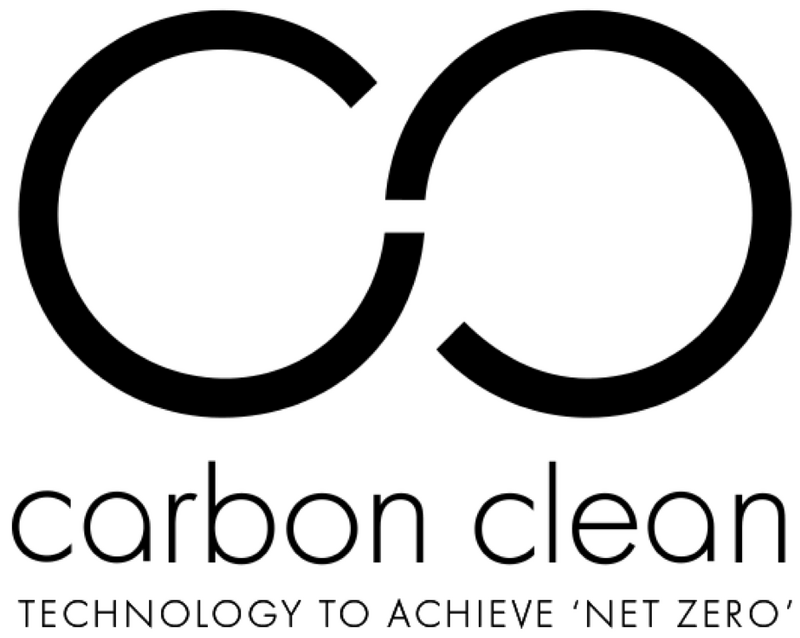 Image showing logo of Carbon Clean with text Technology to achieve ‘Net Zero’